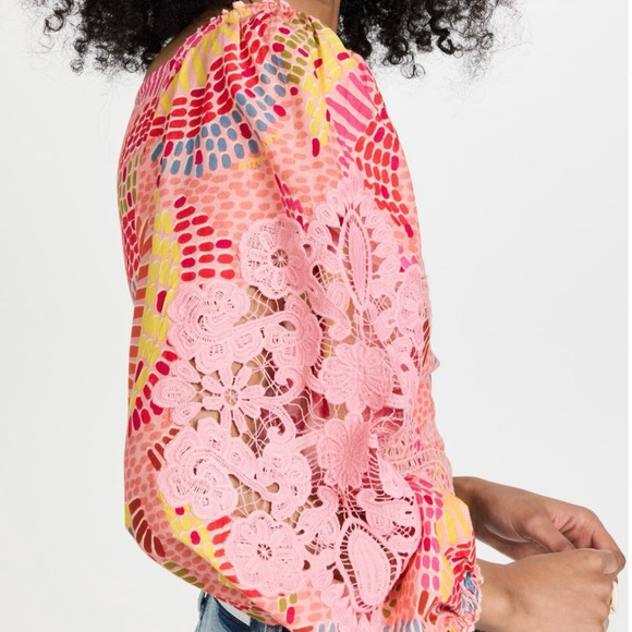 FARM Rio Dotted Bananas Blouse - Picture 6 of 10